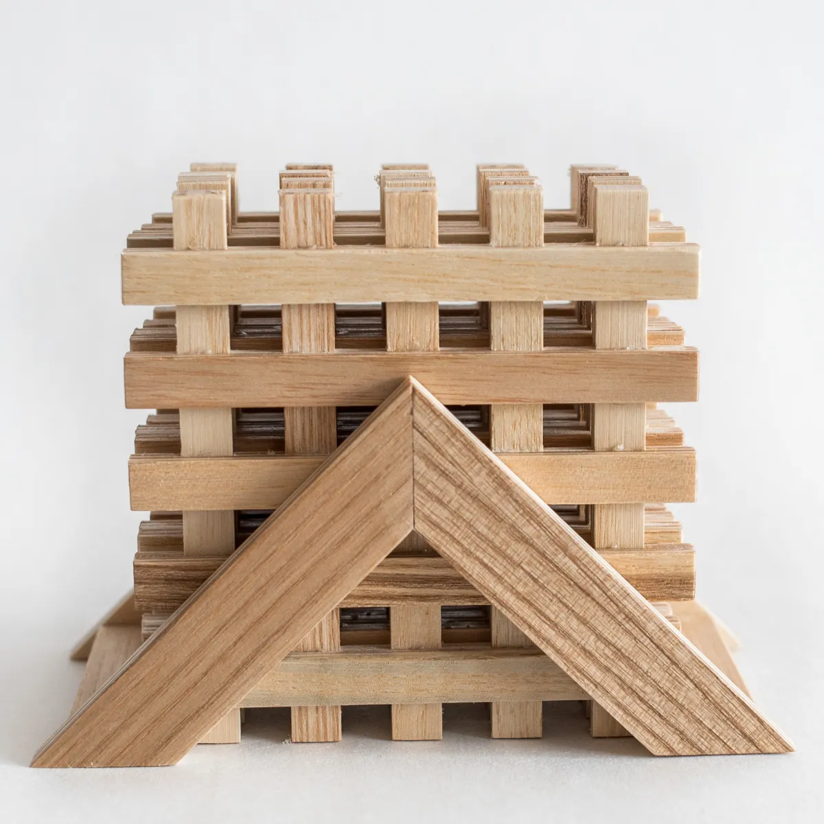 Handmade Wooden Cup Coaster Pallets (set of 5)