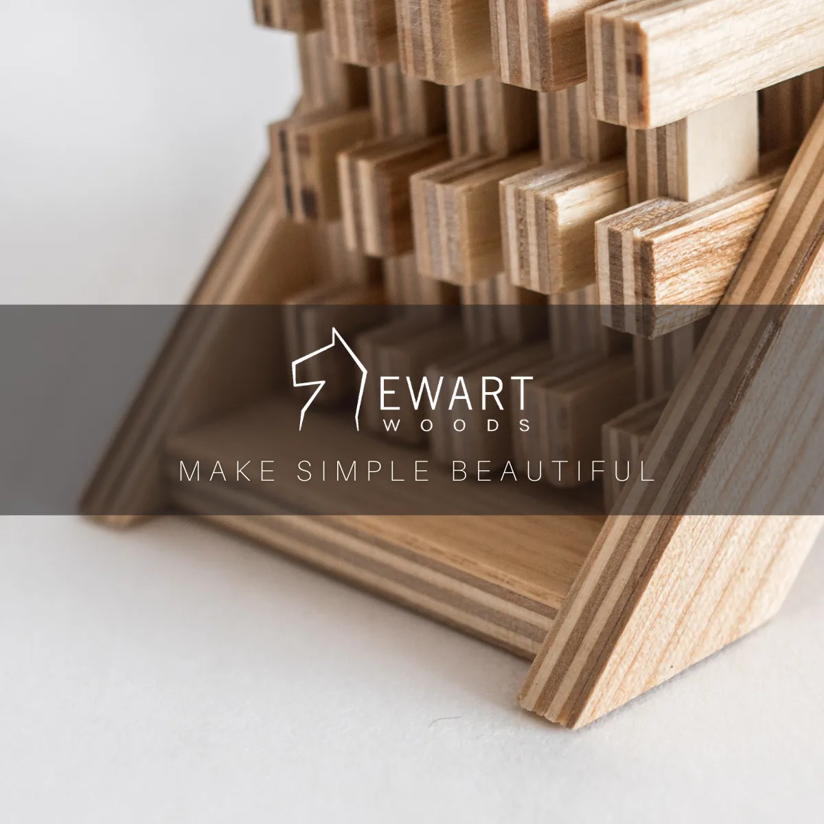 Handmade Wooden Cup Coaster Pallets (set of 5)