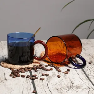 Heat Resistant Glass Coffee Tea Cups And Mugs
