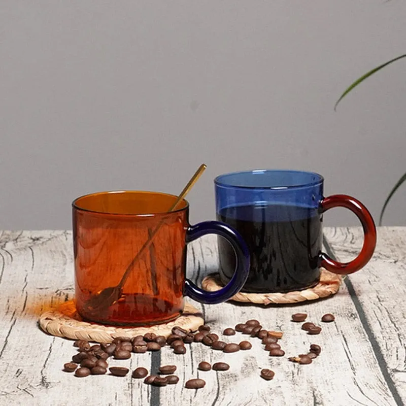 Heat Resistant Glass Coffee Tea Cups And Mugs