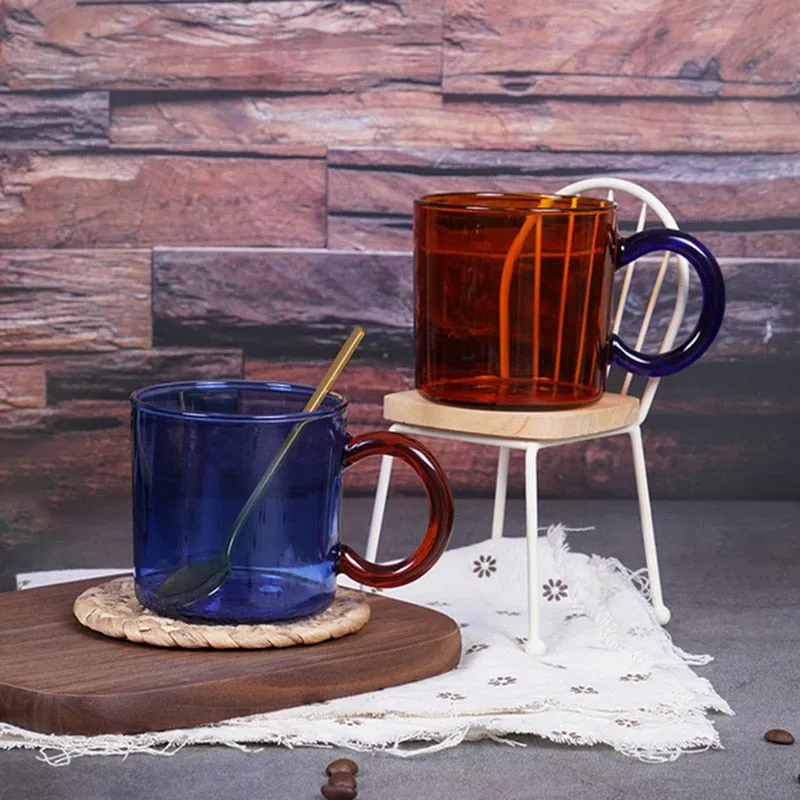 Heat Resistant Glass Coffee Tea Cups And Mugs