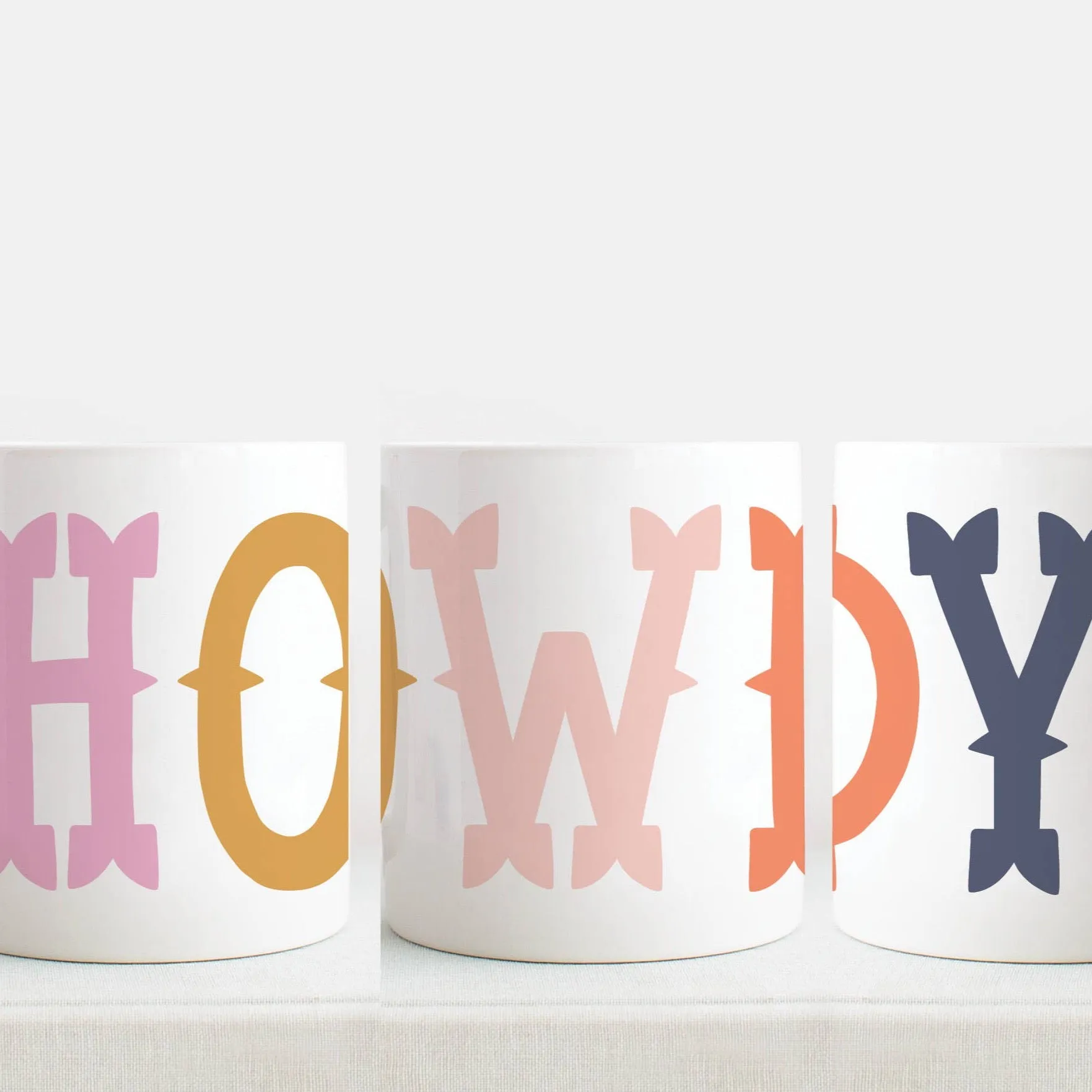 Howdy All Around Mug