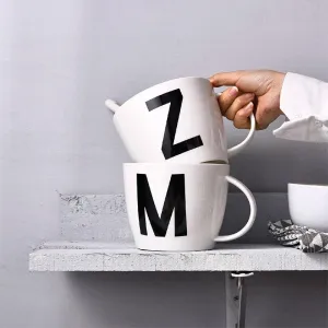 Initial Ceramic Mug