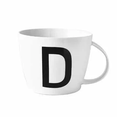 Initial Ceramic Mug
