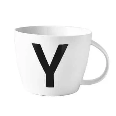 Initial Ceramic Mug