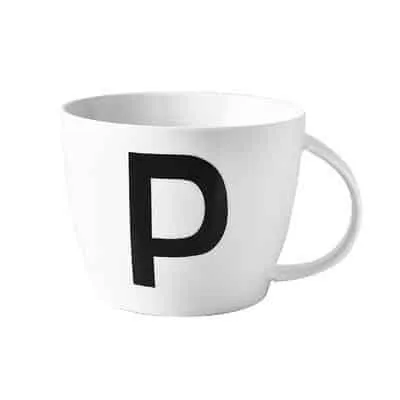Initial Ceramic Mug