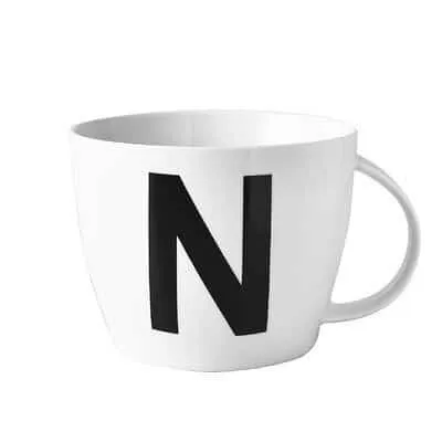 Initial Ceramic Mug