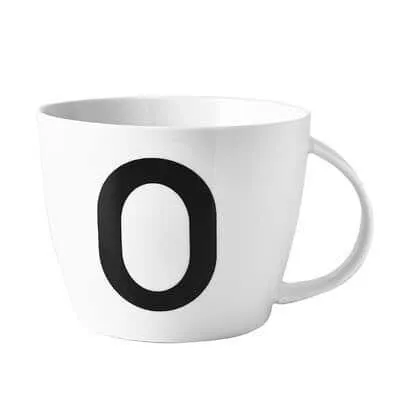 Initial Ceramic Mug