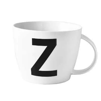 Initial Ceramic Mug