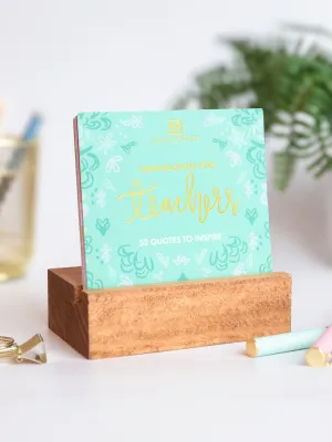 Inspiration Block | Teachers - Teal