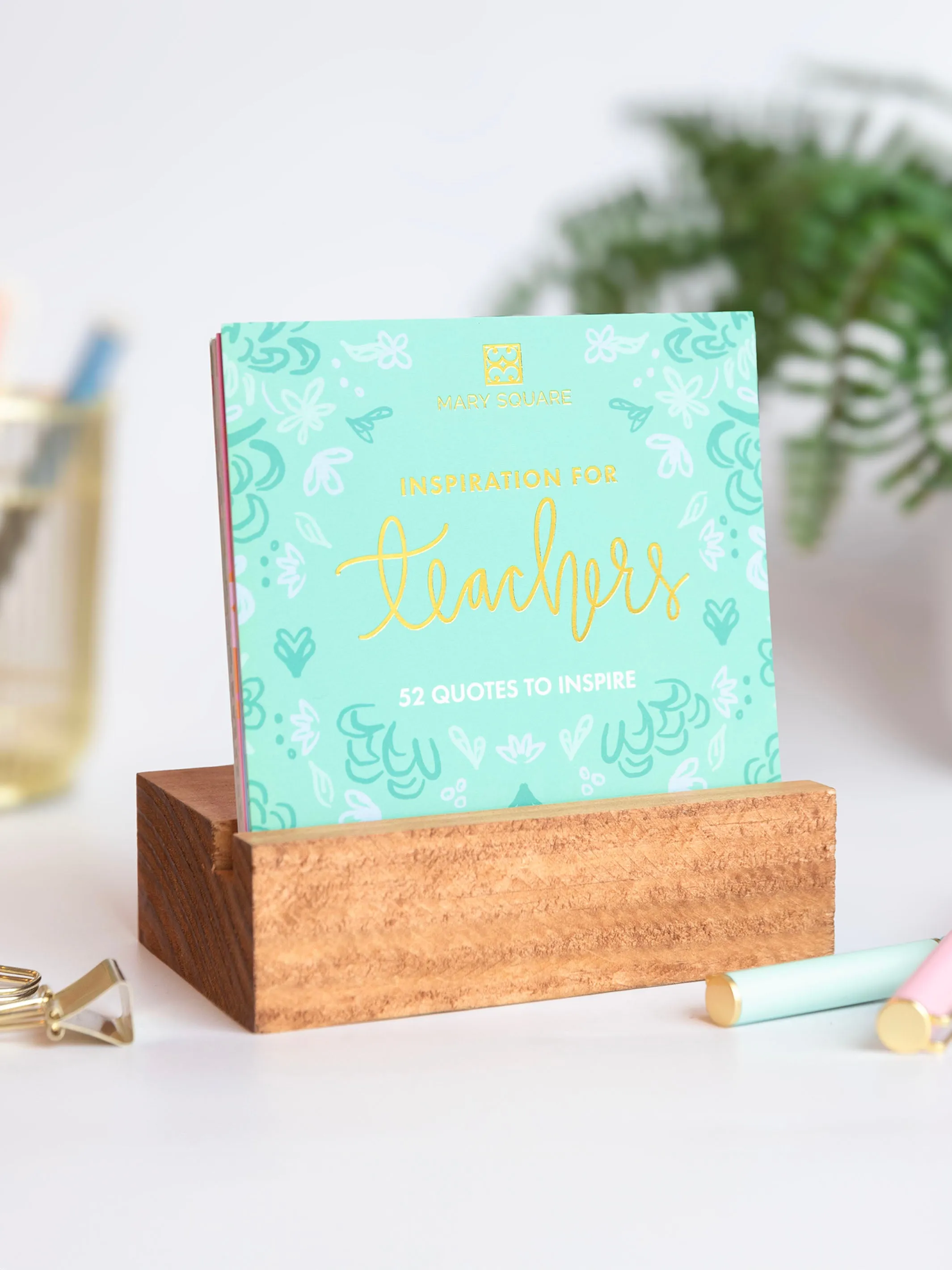 Inspiration Block | Teachers - Teal