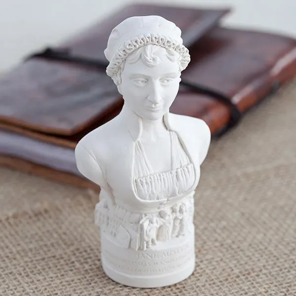 Jane Austen Bust - Decorative Ornament