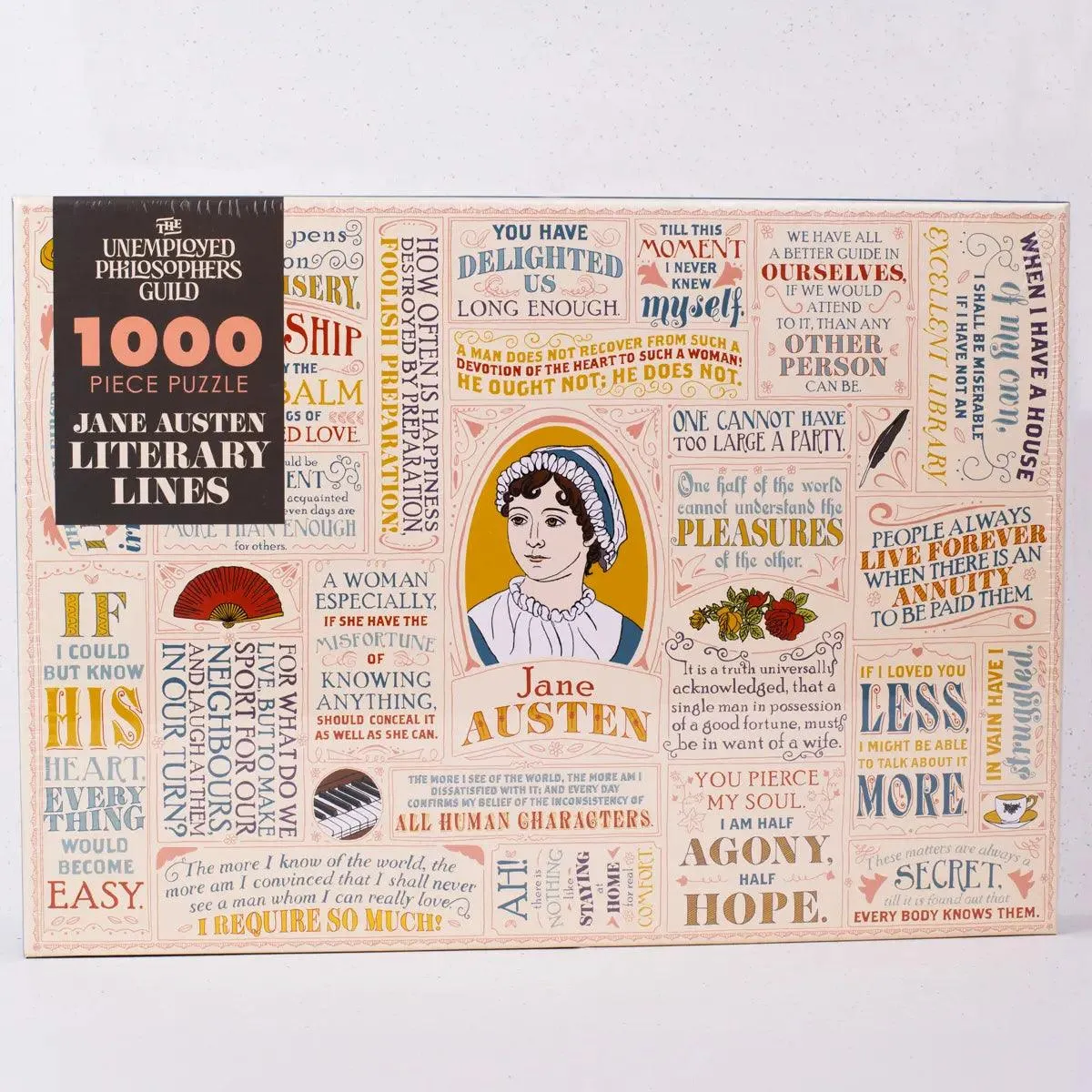 Jane Austen Literary Lines 1000-Piece Puzzle