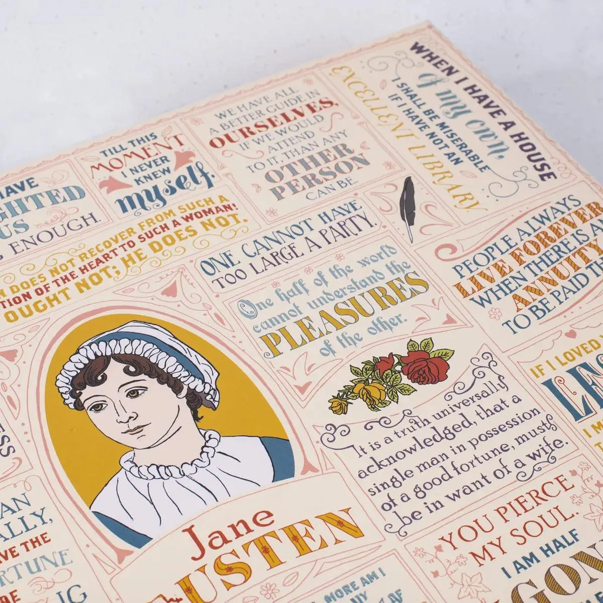 Jane Austen Literary Lines 1000-Piece Puzzle
