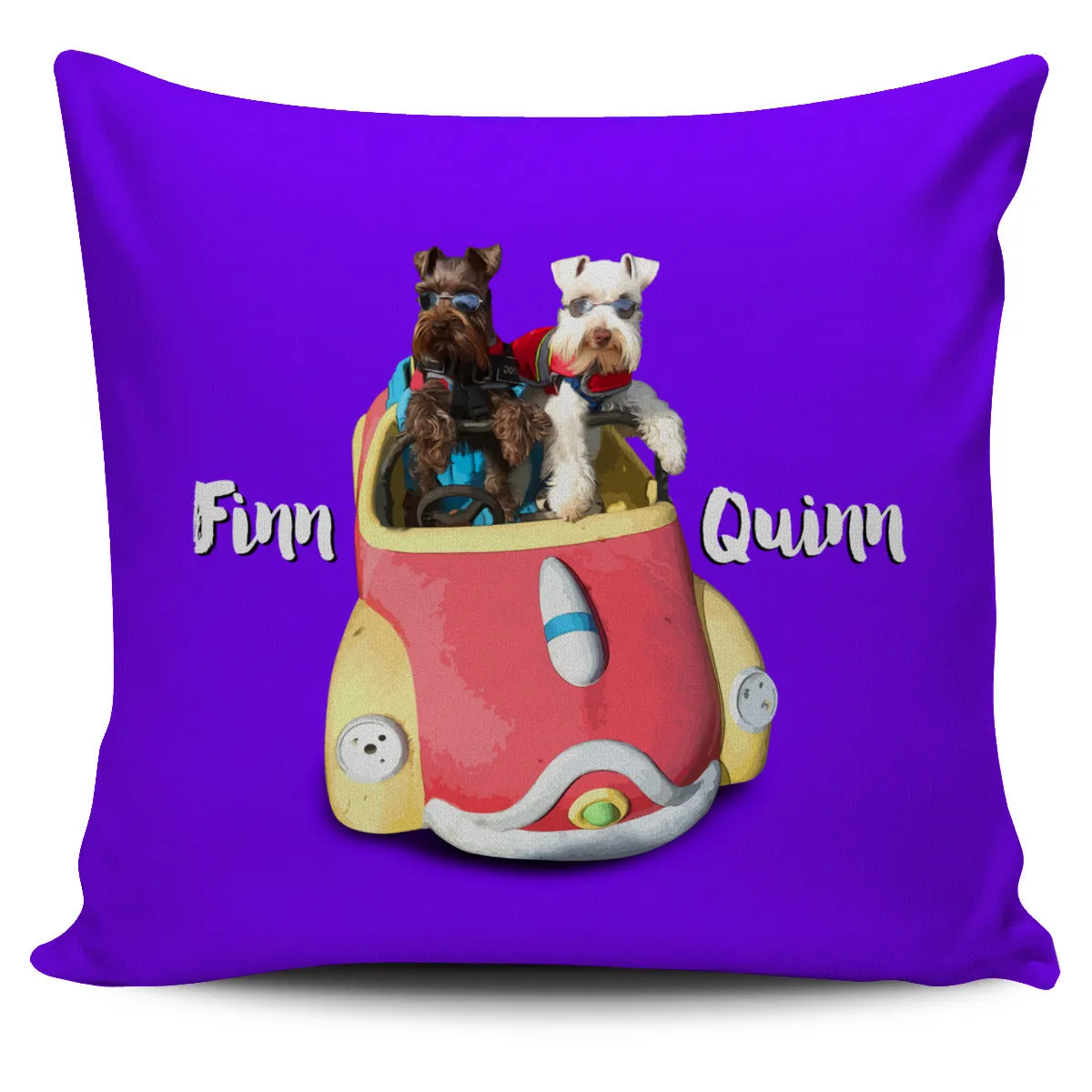 JOYRIDE with FINN & QUINN Pillow Cover