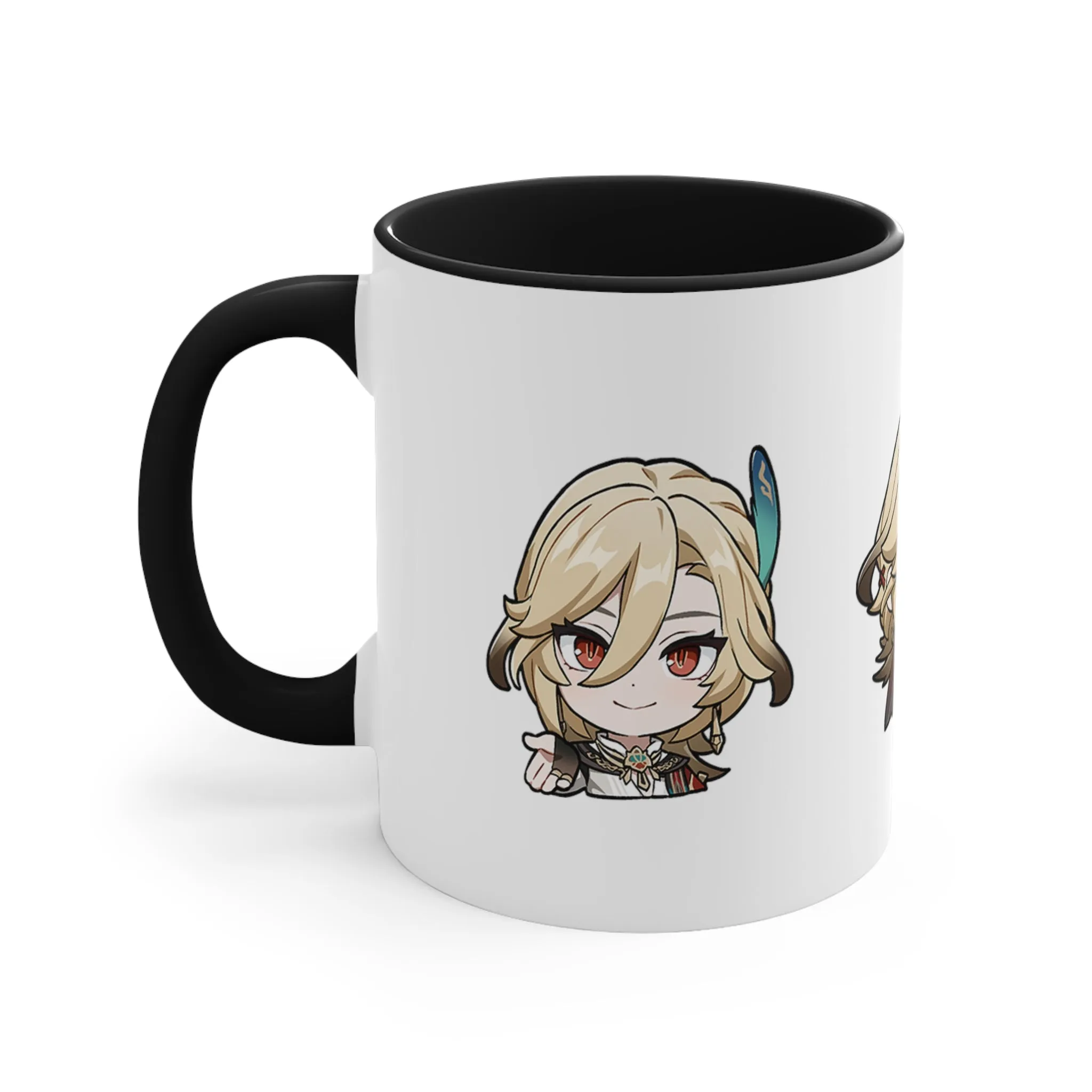 Kaveh Genshin Impact Accent Coffee Mug, 11oz Cups Mugs Cup Gift For Gamer Gifts Game Anime Fanart Fan Birthday Valentine's Christmas