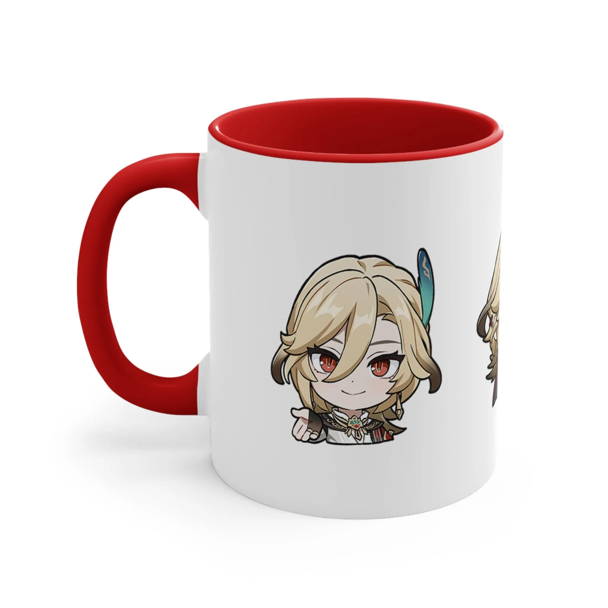 Kaveh Genshin Impact Accent Coffee Mug, 11oz Cups Mugs Cup Gift For Gamer Gifts Game Anime Fanart Fan Birthday Valentine's Christmas