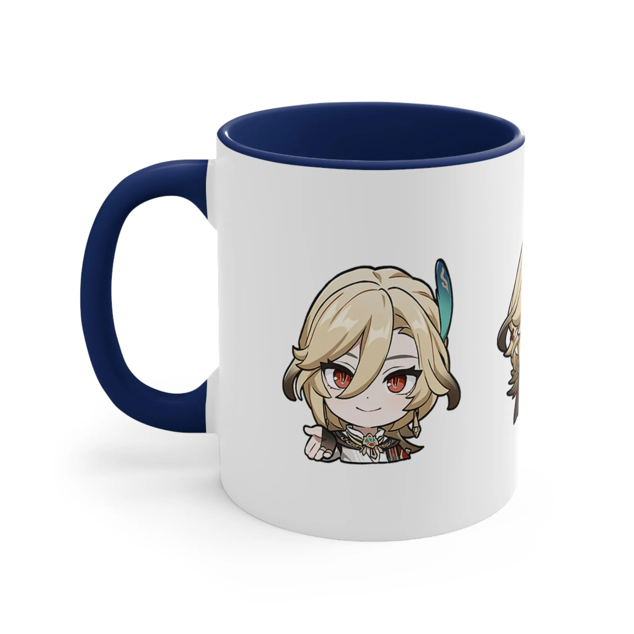 Kaveh Genshin Impact Accent Coffee Mug, 11oz Cups Mugs Cup Gift For Gamer Gifts Game Anime Fanart Fan Birthday Valentine's Christmas