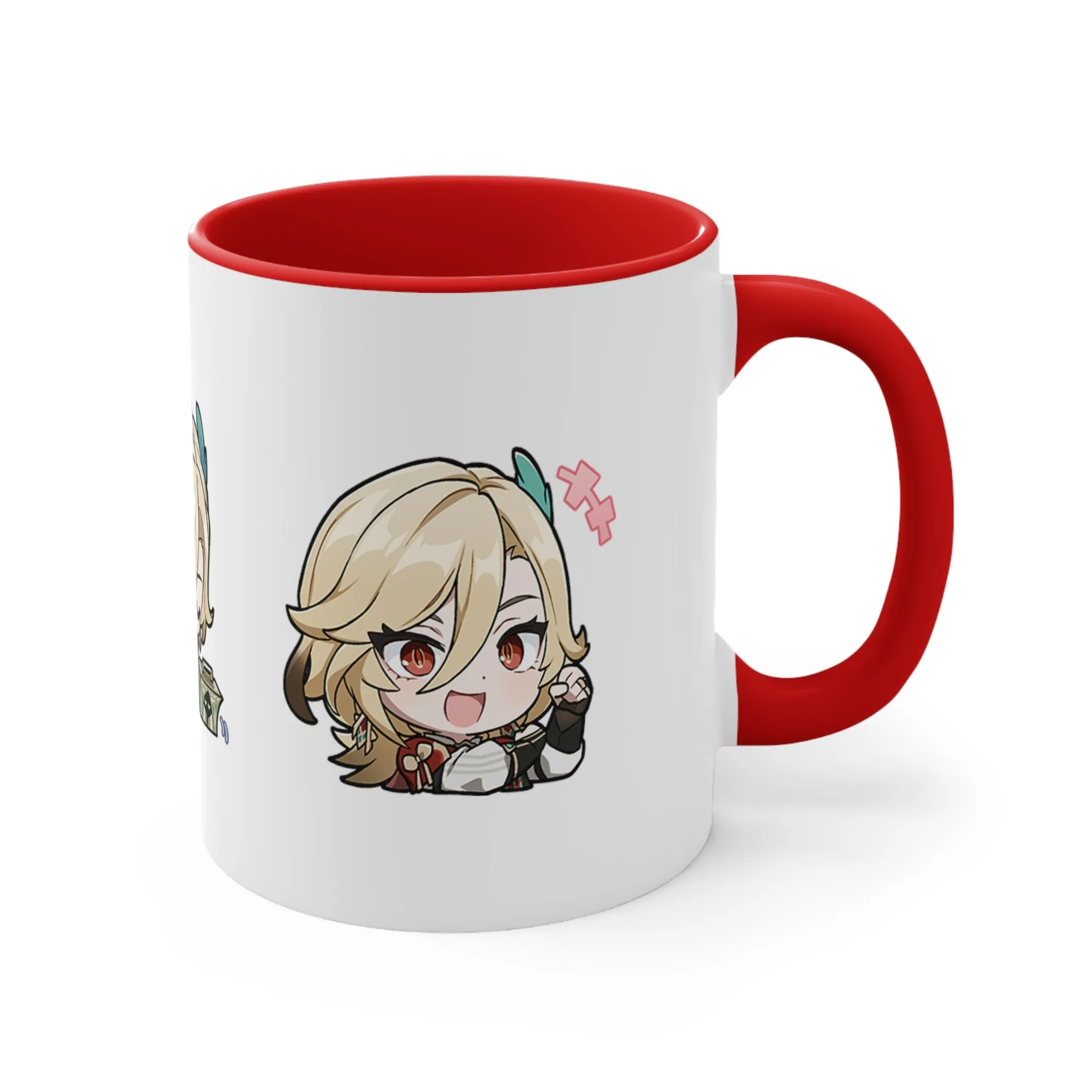 Kaveh Genshin Impact Accent Coffee Mug, 11oz Cups Mugs Cup Gift For Gamer Gifts Game Anime Fanart Fan Birthday Valentine's Christmas