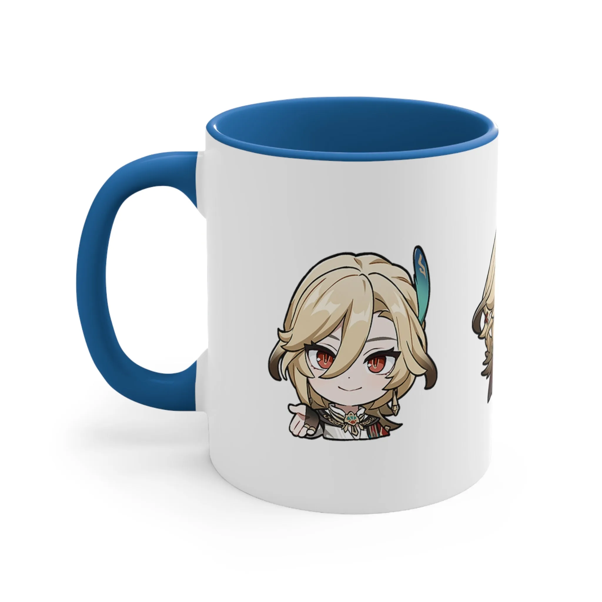 Kaveh Genshin Impact Accent Coffee Mug, 11oz Cups Mugs Cup Gift For Gamer Gifts Game Anime Fanart Fan Birthday Valentine's Christmas