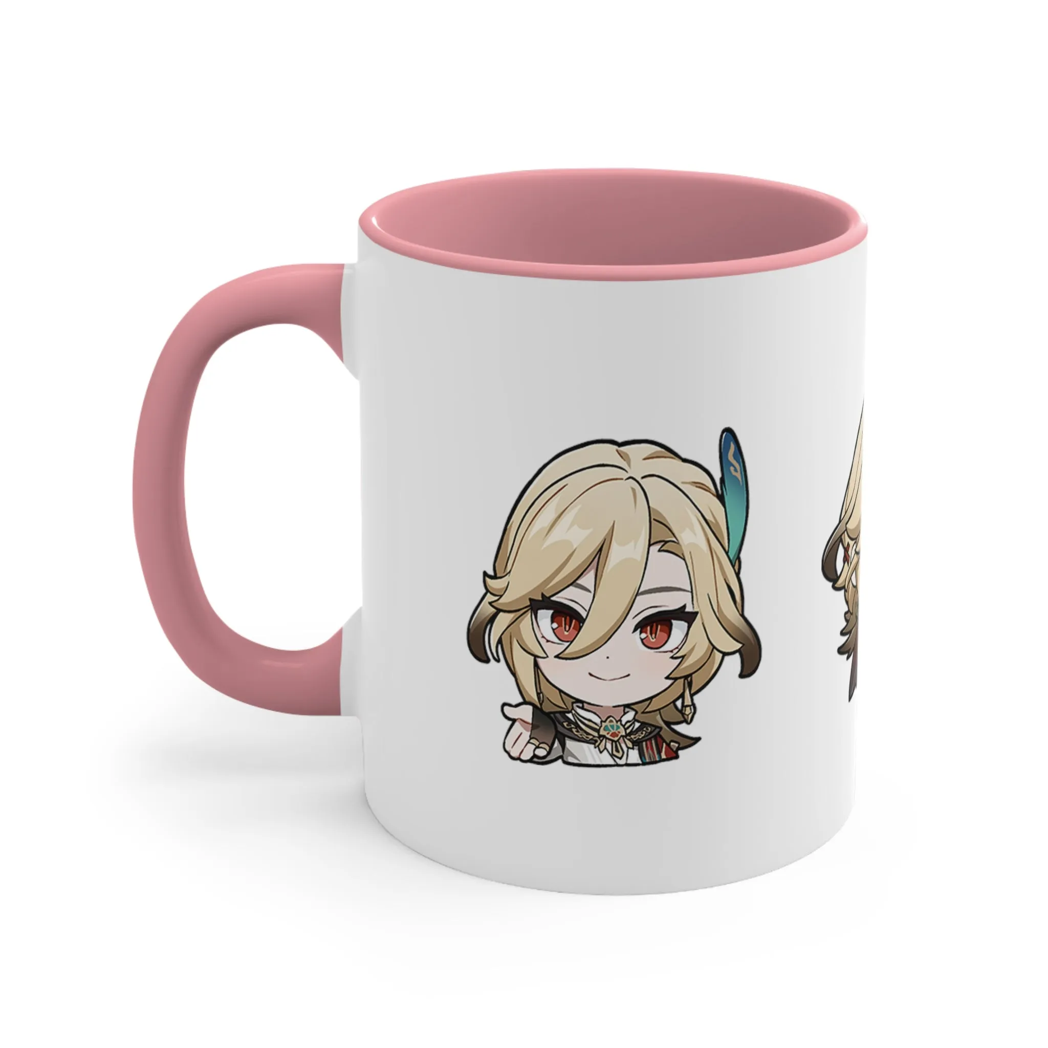 Kaveh Genshin Impact Accent Coffee Mug, 11oz Cups Mugs Cup Gift For Gamer Gifts Game Anime Fanart Fan Birthday Valentine's Christmas