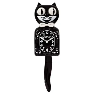 Kit-Cat Klock Classic Black (15.5″ high)