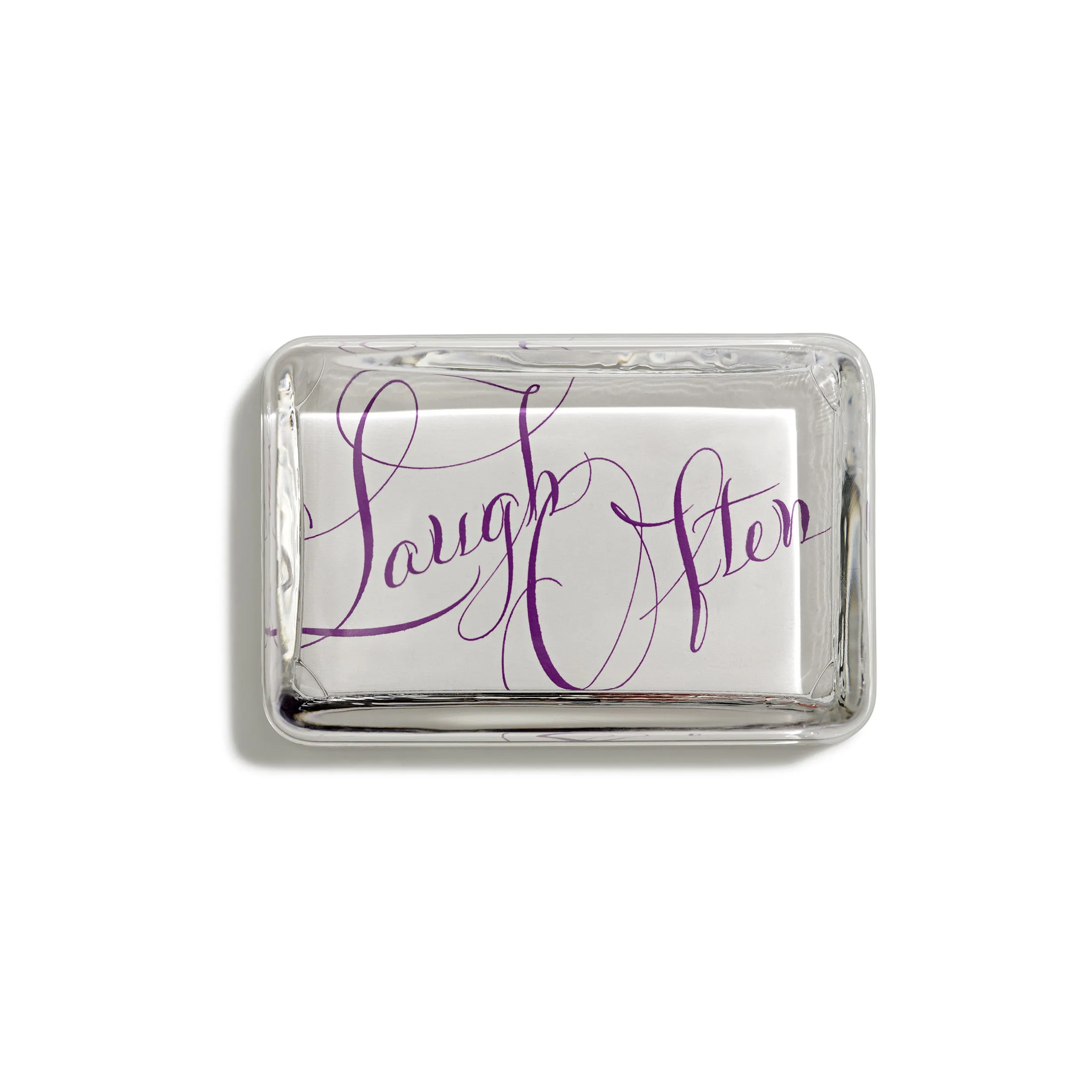 Laugh Often Paperweight