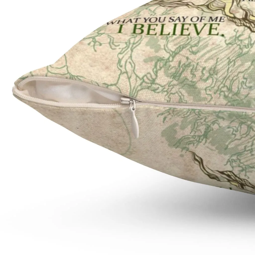 Lauren Daigle You Say Lyrics Christian Pillow