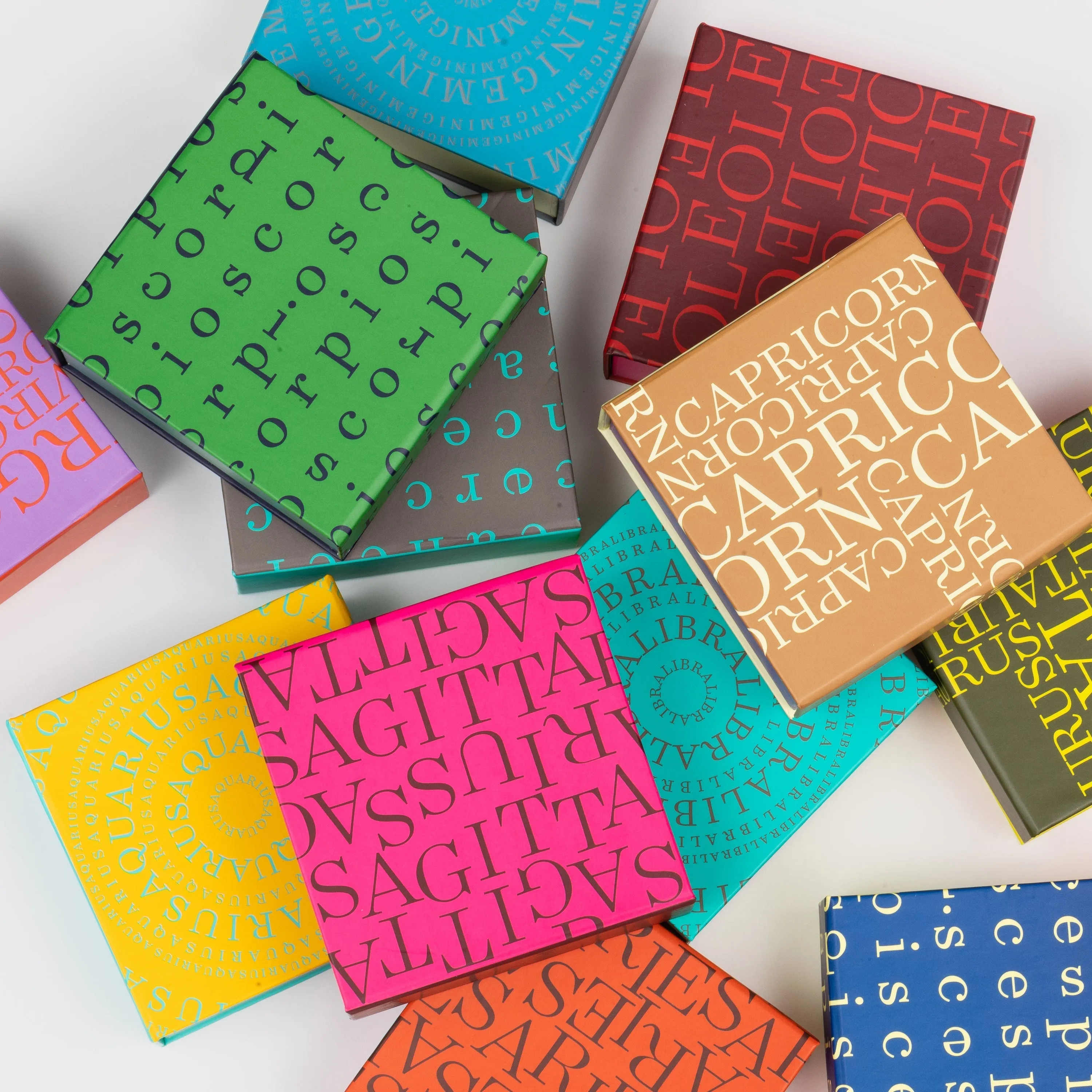Libra Coasters, Set of Four