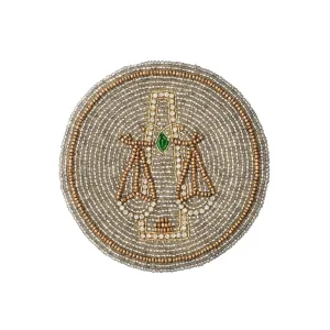 Libra Coasters, Set of Four