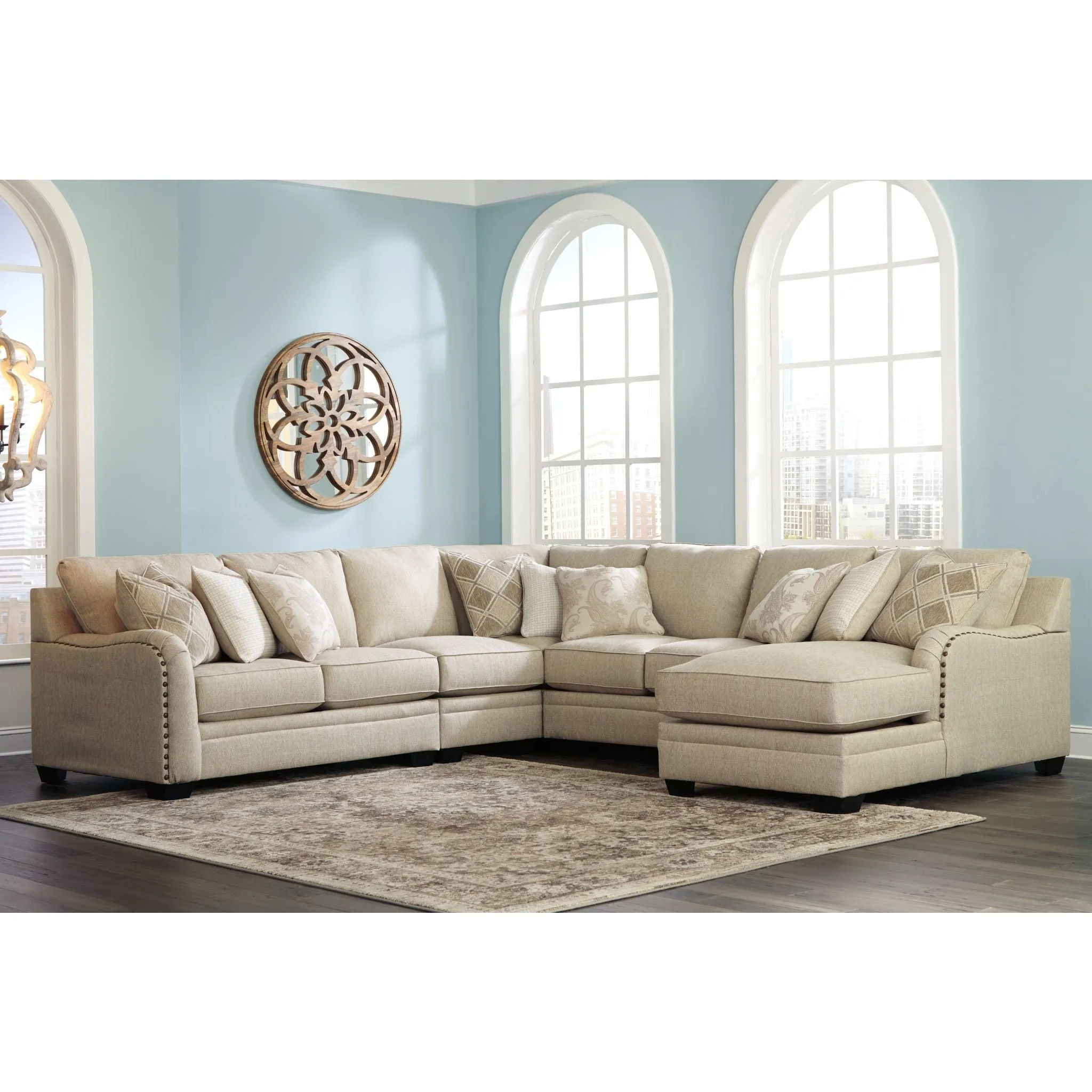 Luxora-Exclusive 5 Piece Sectional with Chaise