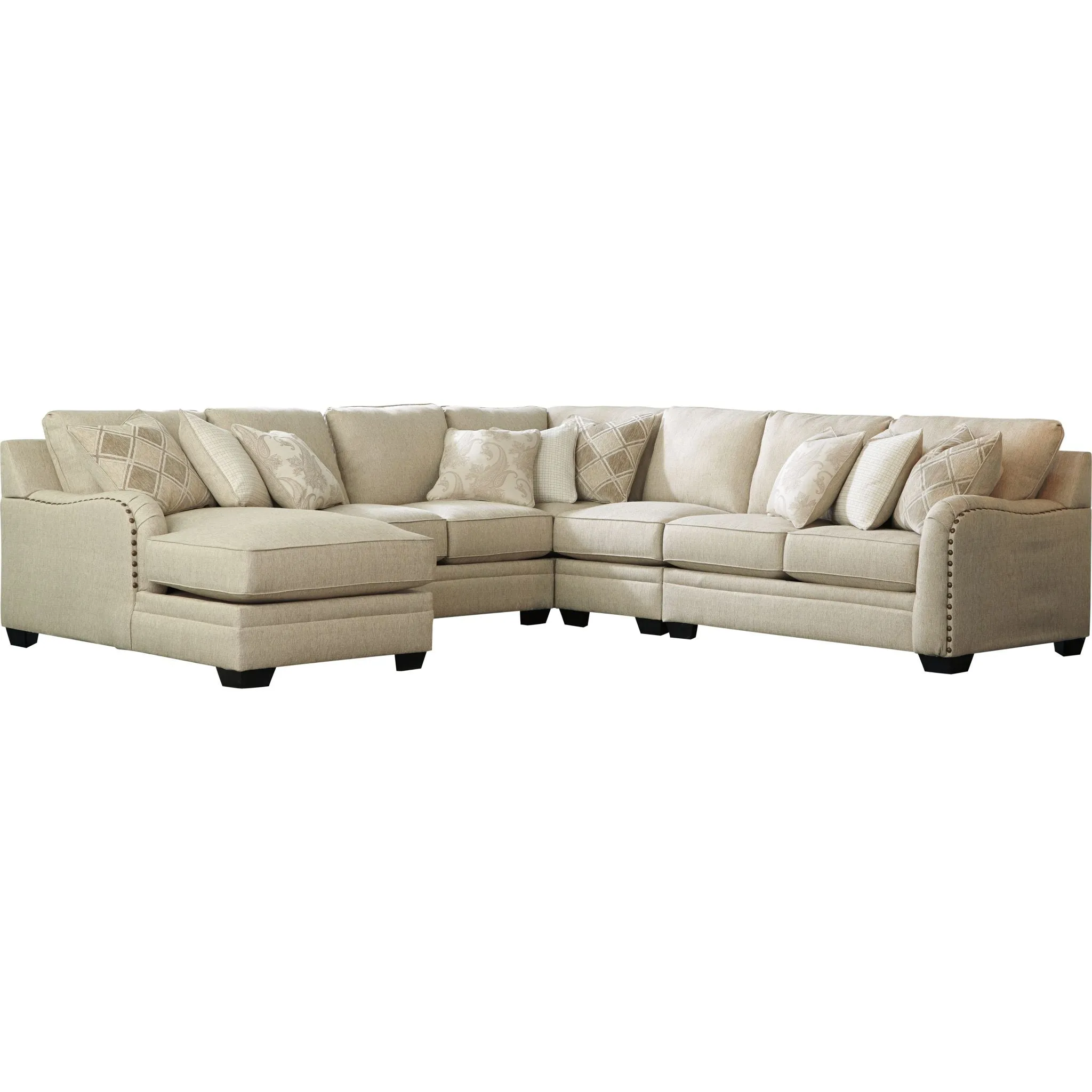 Luxora-Exclusive 5 Piece Sectional with Chaise