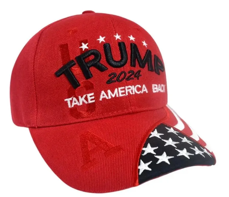 Make America Great Again With Donald Trump 2024 Baseball Cap