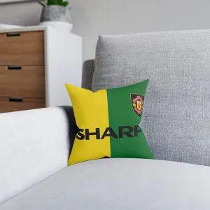 Man Utd Retro 92/93 3rd Kit - Square Pillow
