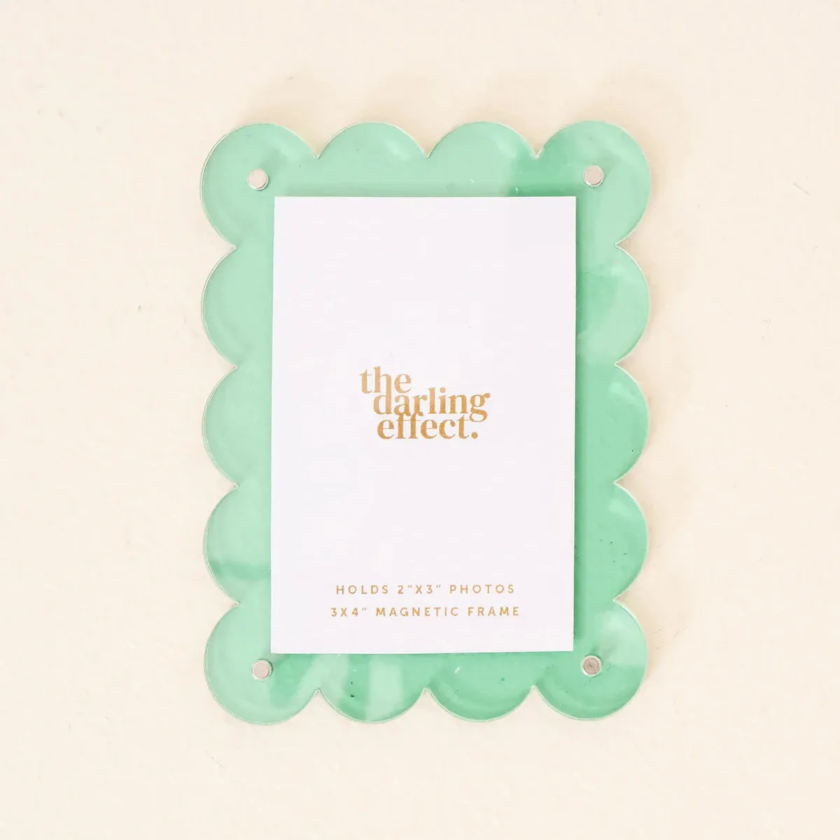 Mint Green Mini Acrylic Frame Magnet