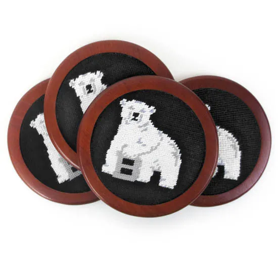 Needlepoint Coaster Set from Smathers & Branson