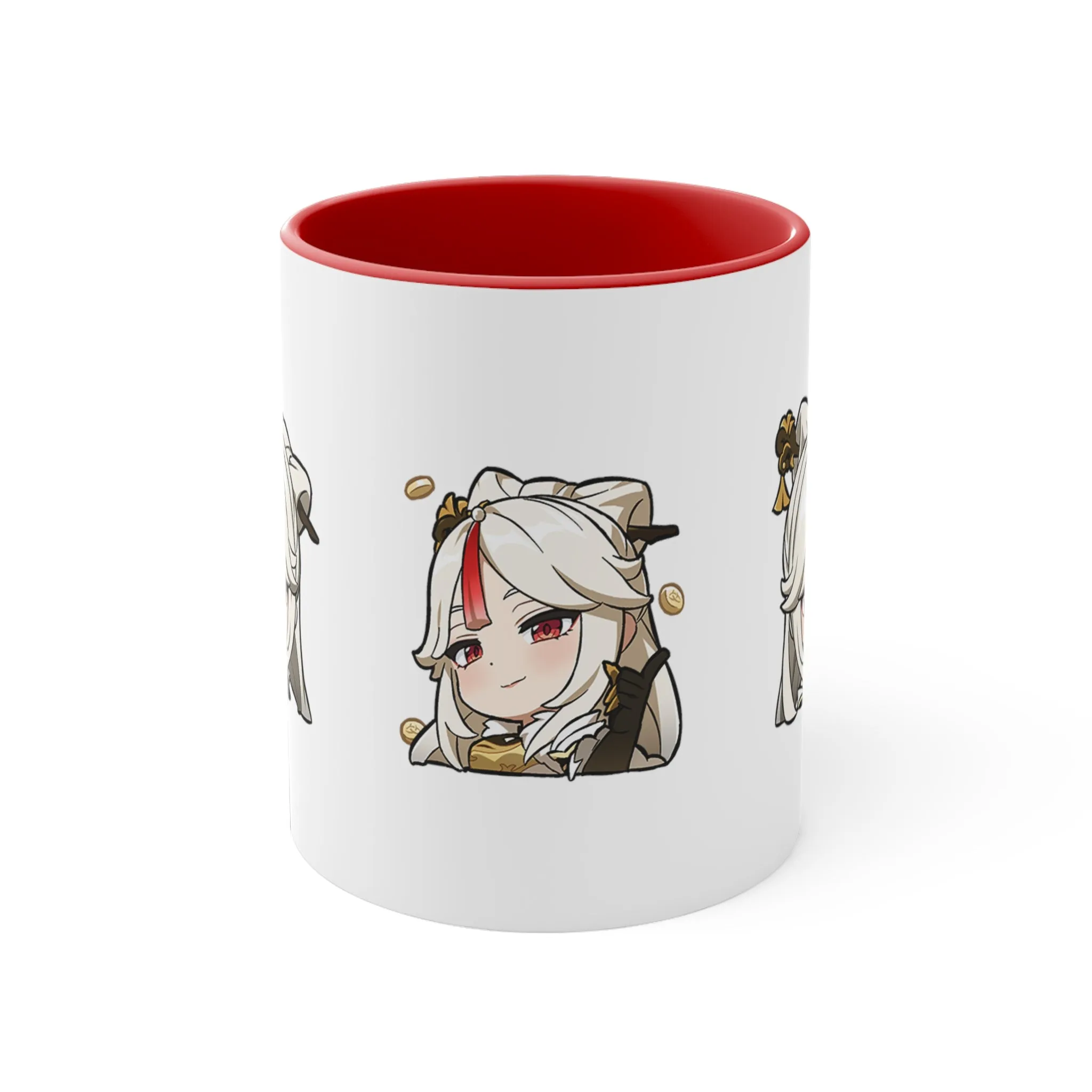 Ning Guang Genshin Impact Accent Coffee Mug, 11oz Ningguang Cups Mugs Cup Gift For Gamer Gifts Game Anime Fanart Fan Birthday Valentine's Christmas