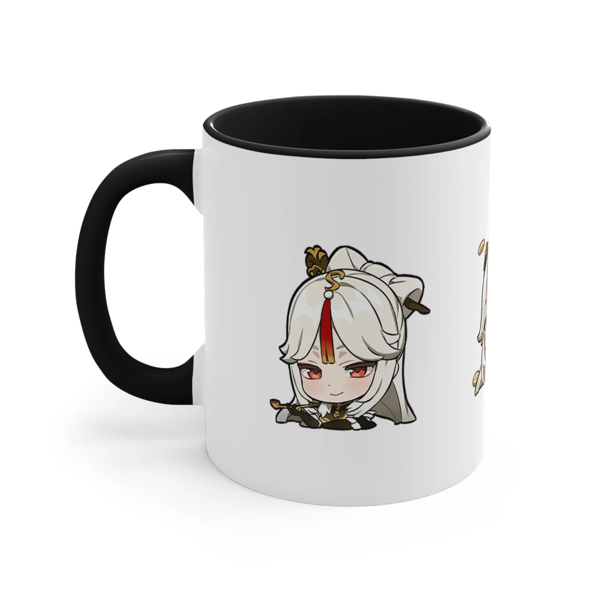 Ning Guang Genshin Impact Accent Coffee Mug, 11oz Ningguang Cups Mugs Cup Gift For Gamer Gifts Game Anime Fanart Fan Birthday Valentine's Christmas
