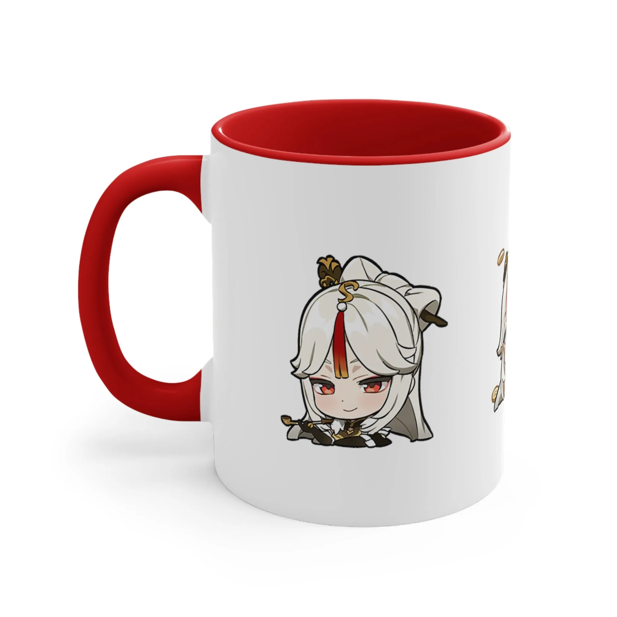 Ning Guang Genshin Impact Accent Coffee Mug, 11oz Ningguang Cups Mugs Cup Gift For Gamer Gifts Game Anime Fanart Fan Birthday Valentine's Christmas