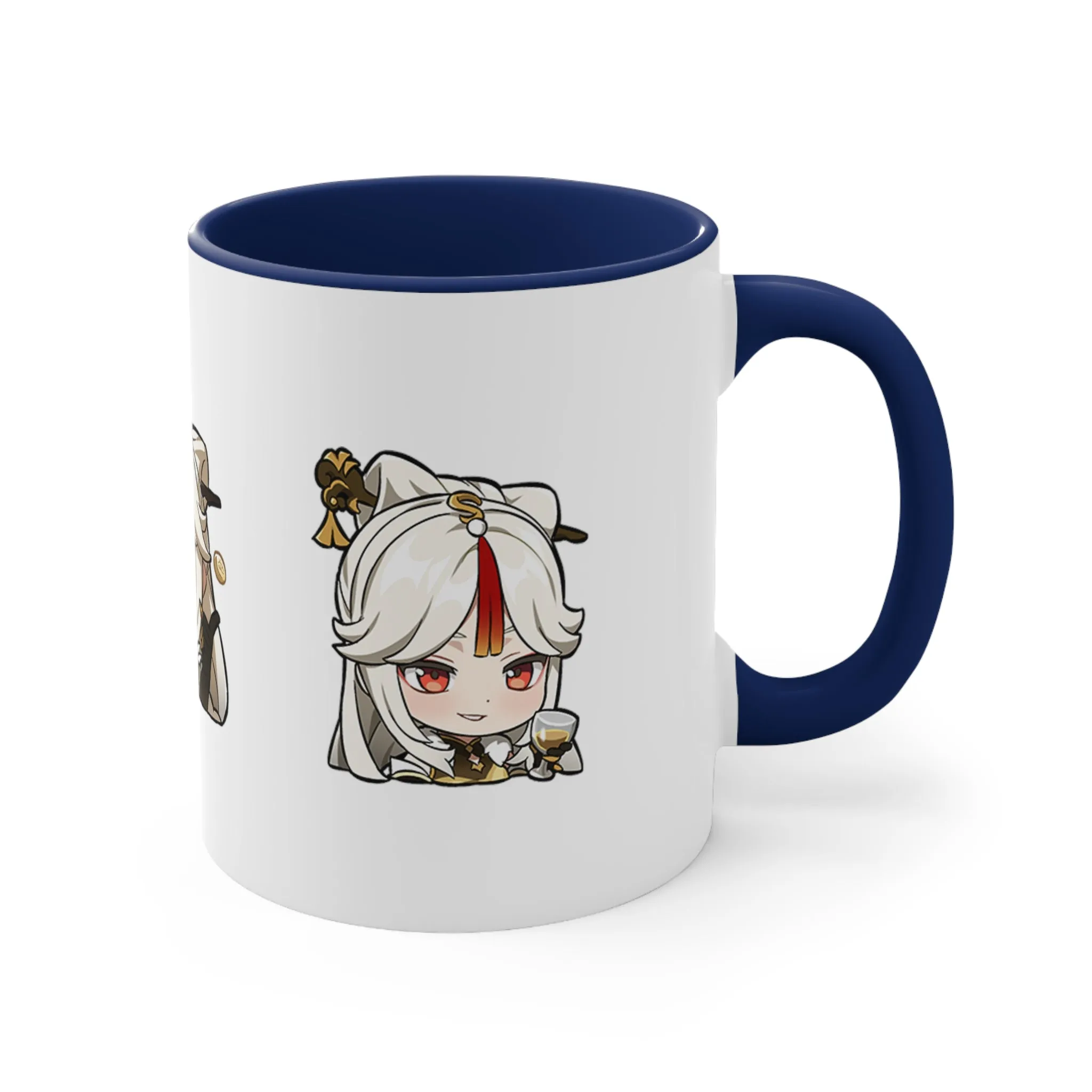 Ning Guang Genshin Impact Accent Coffee Mug, 11oz Ningguang Cups Mugs Cup Gift For Gamer Gifts Game Anime Fanart Fan Birthday Valentine's Christmas