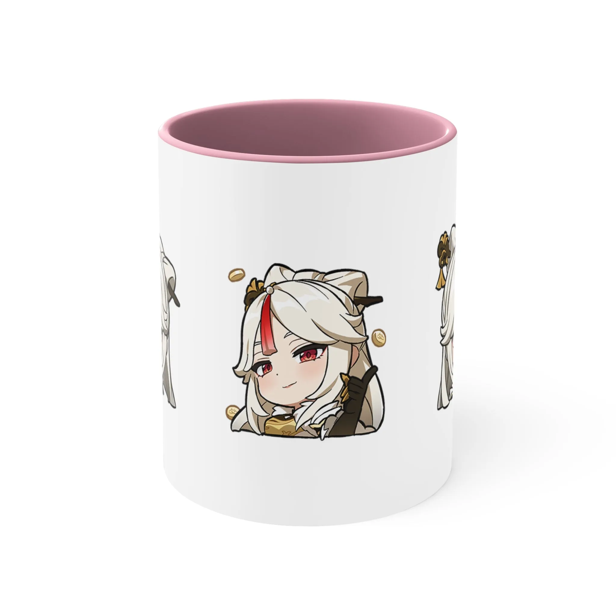 Ning Guang Genshin Impact Accent Coffee Mug, 11oz Ningguang Cups Mugs Cup Gift For Gamer Gifts Game Anime Fanart Fan Birthday Valentine's Christmas