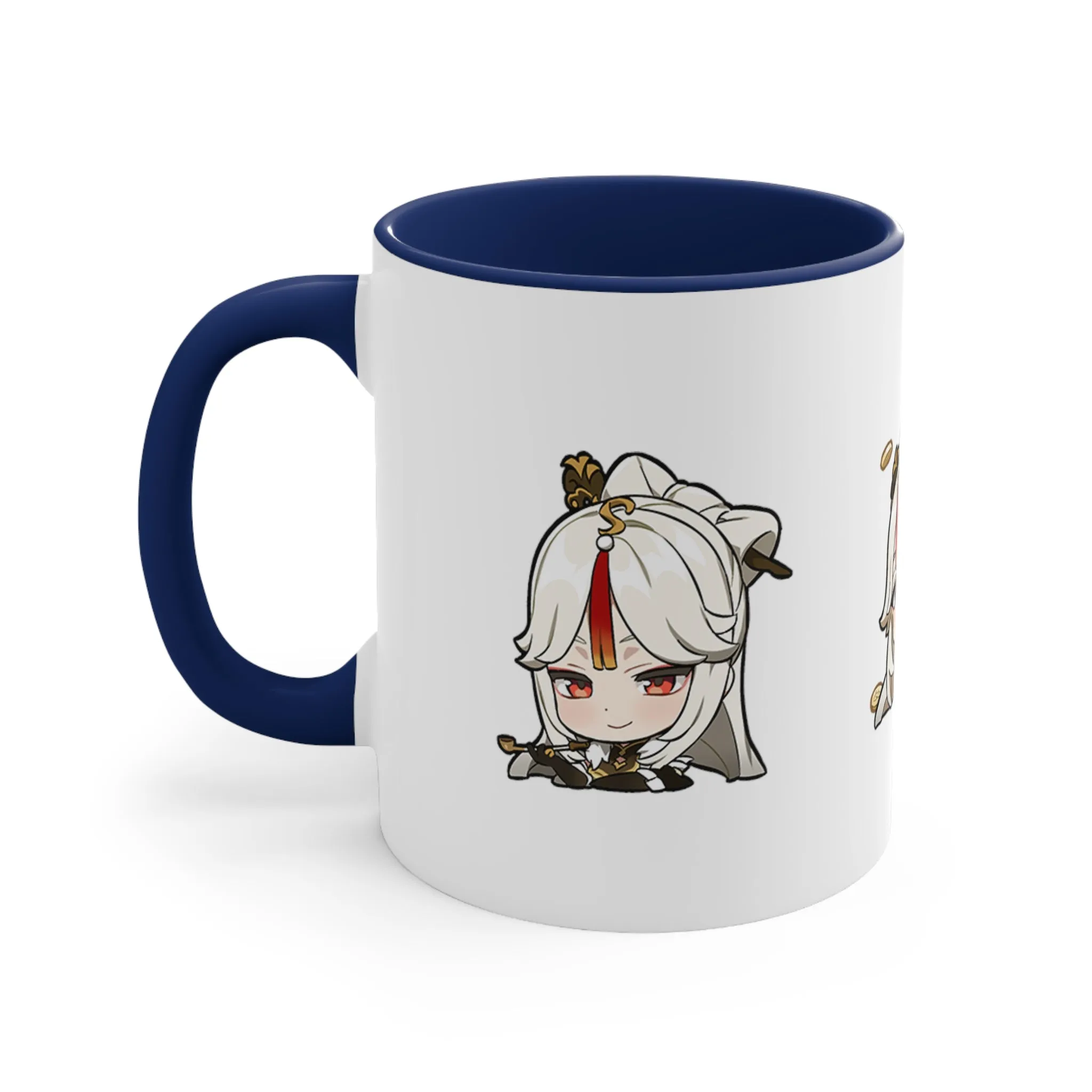 Ning Guang Genshin Impact Accent Coffee Mug, 11oz Ningguang Cups Mugs Cup Gift For Gamer Gifts Game Anime Fanart Fan Birthday Valentine's Christmas