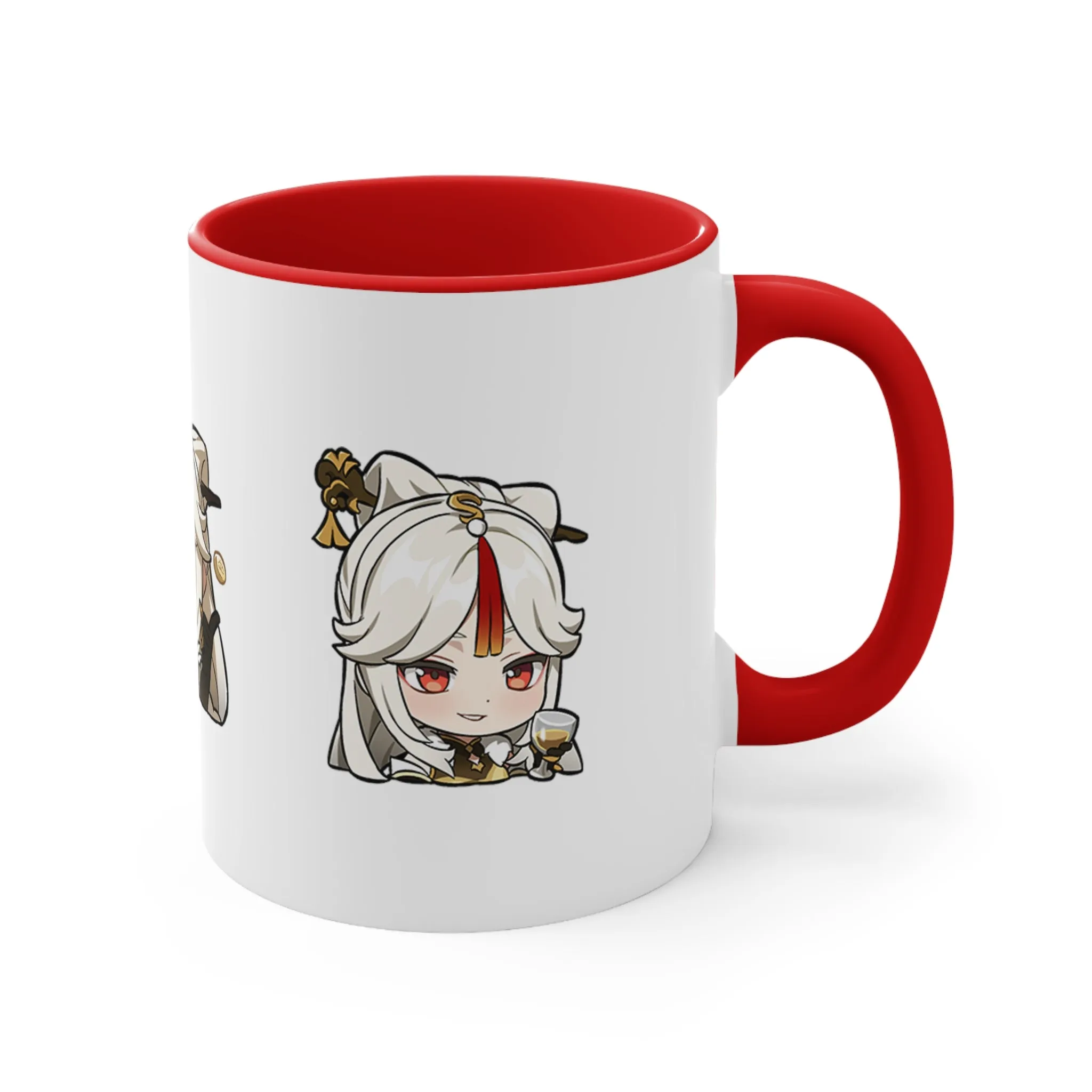 Ning Guang Genshin Impact Accent Coffee Mug, 11oz Ningguang Cups Mugs Cup Gift For Gamer Gifts Game Anime Fanart Fan Birthday Valentine's Christmas