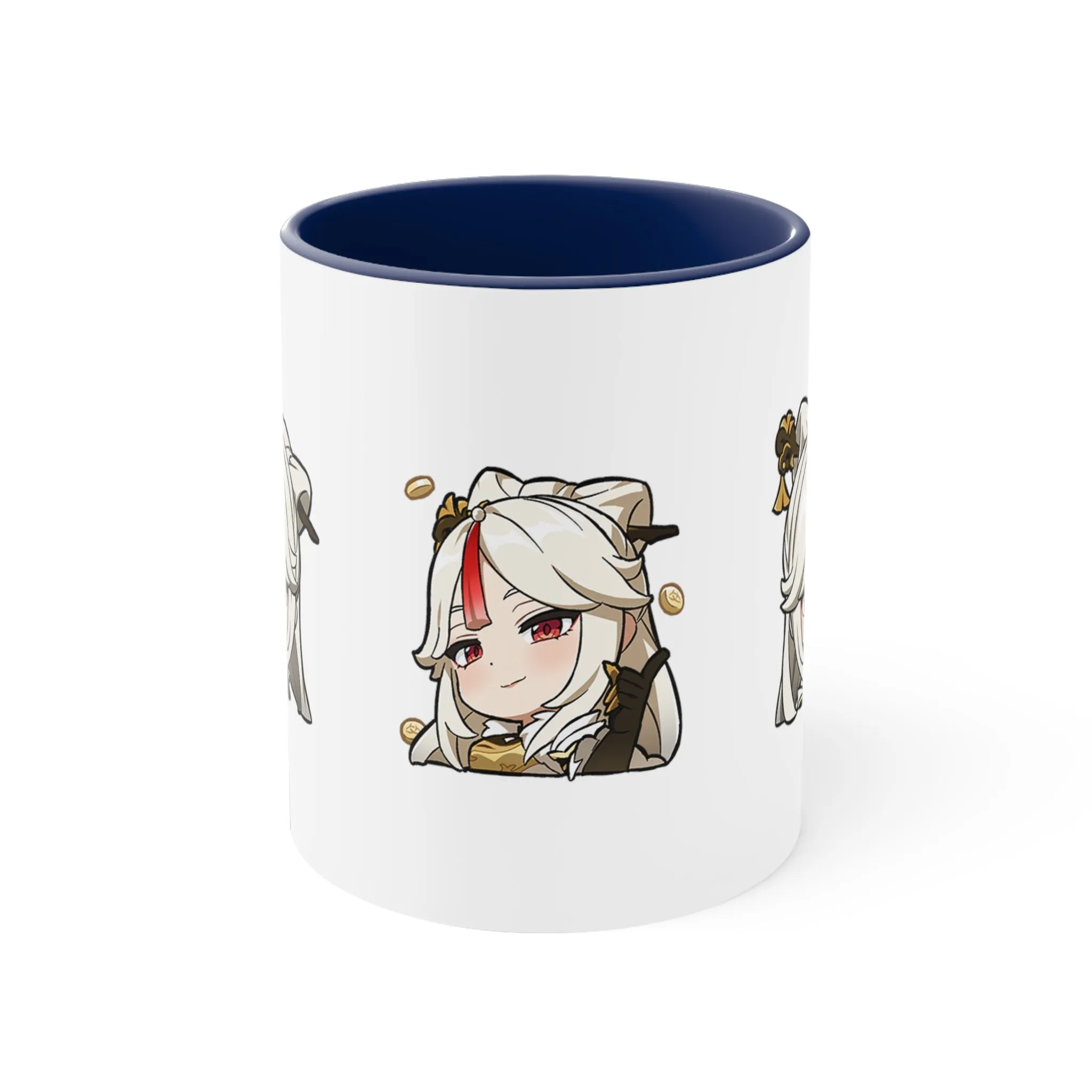 Ning Guang Genshin Impact Accent Coffee Mug, 11oz Ningguang Cups Mugs Cup Gift For Gamer Gifts Game Anime Fanart Fan Birthday Valentine's Christmas