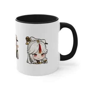 Ning Guang Genshin Impact Accent Coffee Mug, 11oz Ningguang Cups Mugs Cup Gift For Gamer Gifts Game Anime Fanart Fan Birthday Valentine's Christmas