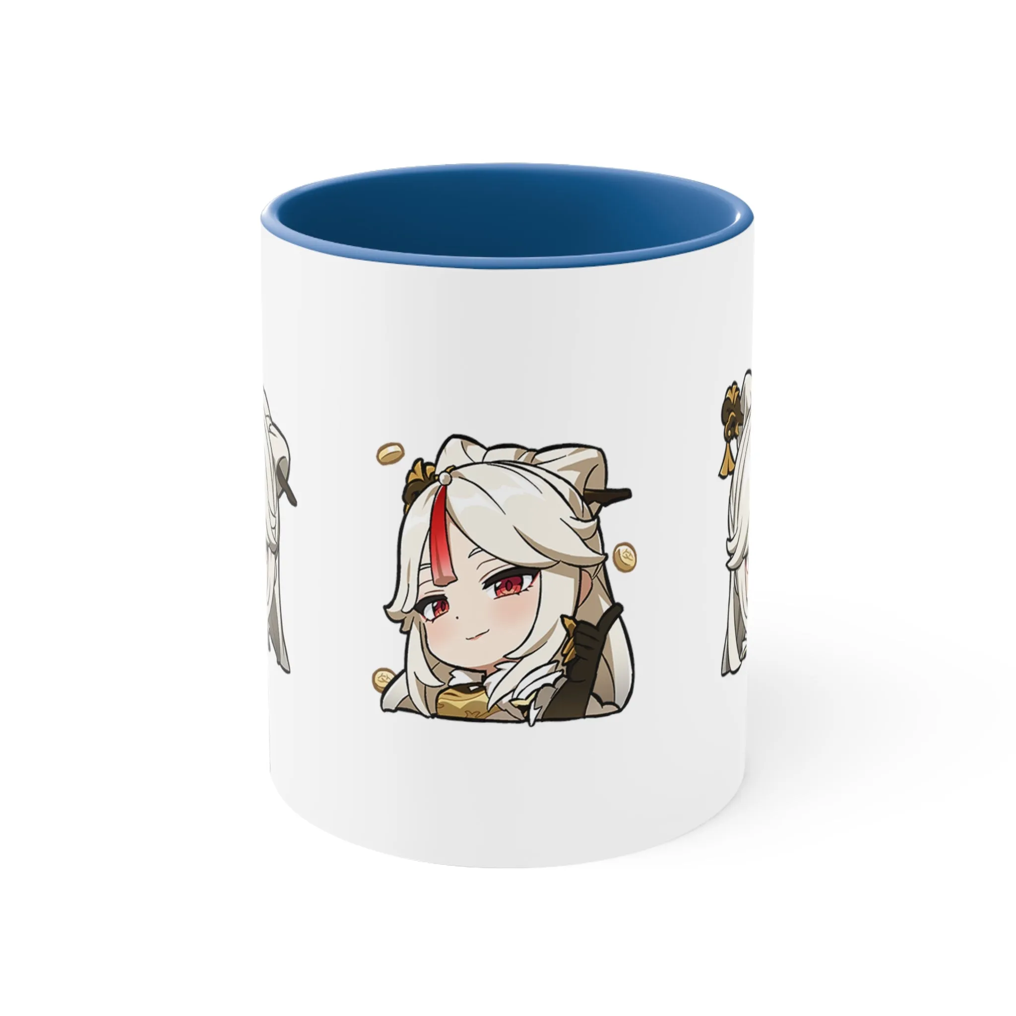 Ning Guang Genshin Impact Accent Coffee Mug, 11oz Ningguang Cups Mugs Cup Gift For Gamer Gifts Game Anime Fanart Fan Birthday Valentine's Christmas