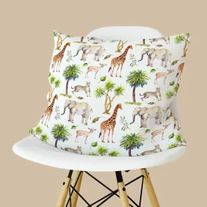 On Safari Nursery Pillow
