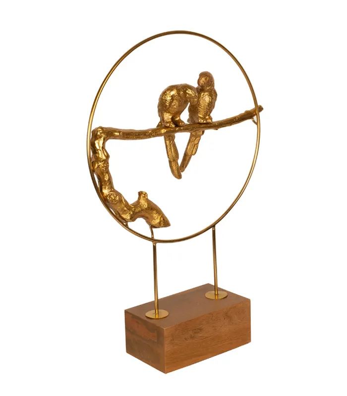 Parrot Conversations Sculpture