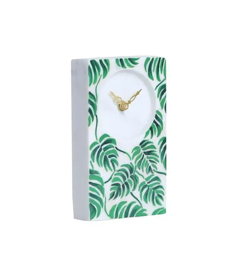POSH N PLUSH Leafy Desk Clock