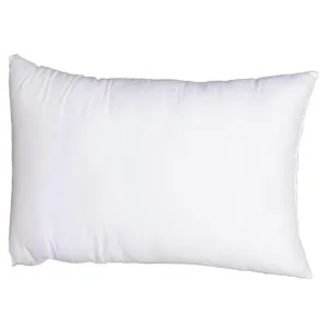 Premium Comfort Zone Polyfiber Filled White Pillow 1pc (17 x 27 in)